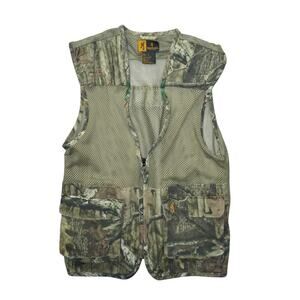 Browning Men’s Mesh Hunting Vest – Realtree Camo, Size L